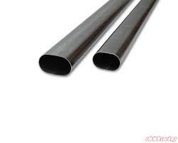 China Elliptical 115mm Flat Oval Steel Tube Heavy Duty 2MM Thickness Cold Drawn for sale