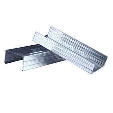 China Plain Type Galvanized U Channel Metallic Color 37mm-104mm Size Equal Unequal for sale