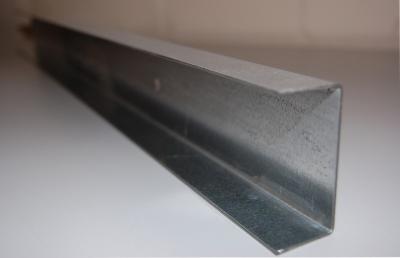 China Electro Zinc Plated Galvanized Steel U Channel , U Shaped Channel Anti Corrosion for sale