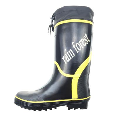 China Fashion Trend Hot Sale Men's Safety Rain Boots Waterproof Lightweight Rubber Rain Boots For Men for sale