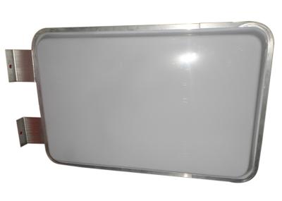 中国 LEDの正方形に屋外に掛かることは3D放出ボディが付いているライト ボックスのシルク スクリーンに署名します 販売のため