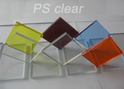 China Calor plástico claro interno da placa do sinal de Polystryrene/eletronicamente resistente à venda