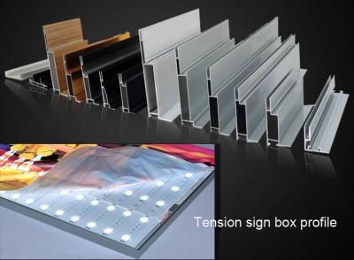 China Single Tension Fabric Sign Frame Extrusions List From 3m -10m Sign Shop DIY Making à venda