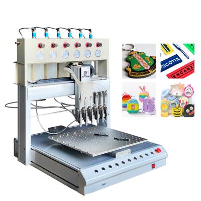 China 10.5KW Rubber Making Machine Making Silicone Patch Pvc Slipper Dispensing Machine for sale