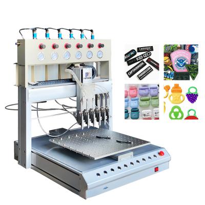 China Dispence Silicone Patch Pvc Soft Rubber Dispensing Machine Full Automatic for sale