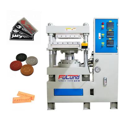 China Fulund rubber vulcanized thermoplastic press molding machine 50T hot press machine for rubber sheet for sale
