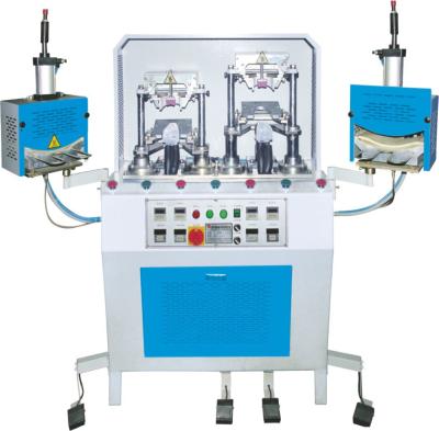 China Fulund Shoe Shaping Machine For Toe Cup Moulding With 2 Coolers and 2 Heater for sale