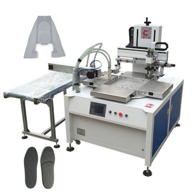 China label flatbed screen plate printing machine print the position line, mark line and other various shape of cut-parts en venta
