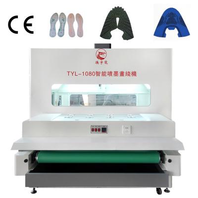 China Intelligent Shoe Manufacturing Machine Inkjet Line Drawing For Leather Fabric Vamp for sale