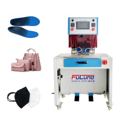 China Automatic Shoe Shaping Machine , Hot Press Stamping Machine For Leather Plastic Bag for sale