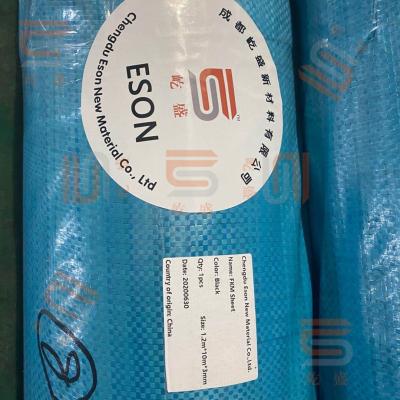 China 0.5mm-20mm thickness  Fluorine Rubber FKM Sheeting Black for sale