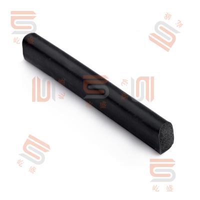 China Black Weather Resistant 200mm epdm rubber extrusion for sale