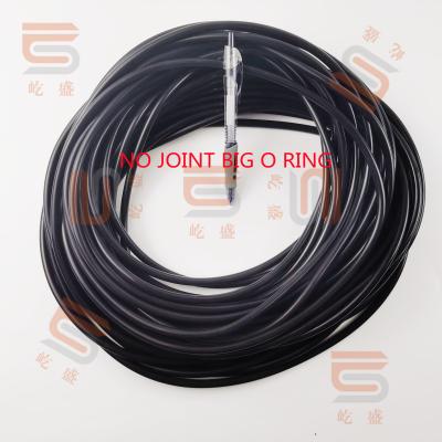 China No Joint Rubber Big Size O Ring Step Molding Mark Free for sale