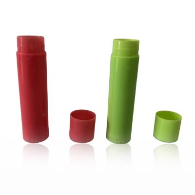 China 5 gramas tubos de bálsamo labial colorido tubos de borracha de plástico aprovação SGS à venda
