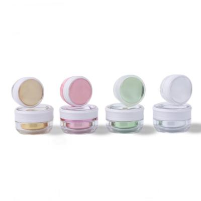 Chine Jars cosmétiques en plastique polyvalentes 4 oz Jars acryliques transparentes à vendre