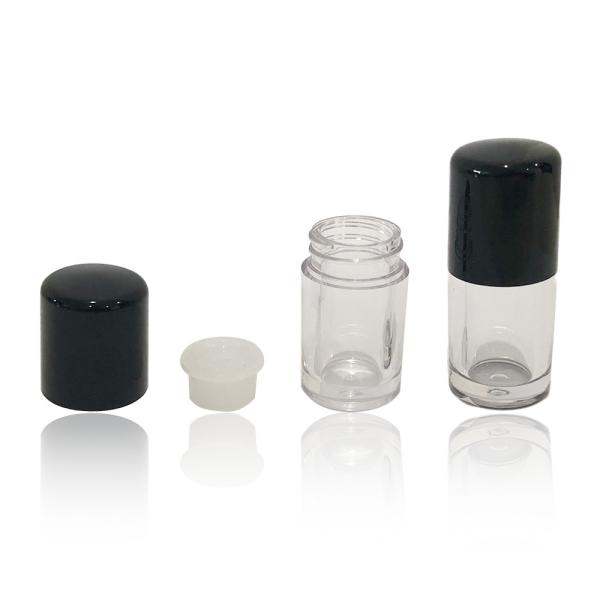 Quality Lightweight ABS PP Cosmetic Packaging Bottle 10ml Glitter Eyeshadow Bottle for sale