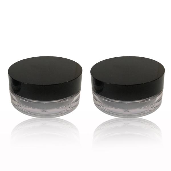 Quality Customized 8g Clear Plastic Empty Loose Powder Case 32.8*68.4mm for sale