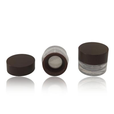 China Customization Exquisite Mini Loose Powder Container Makeup Jar for sale