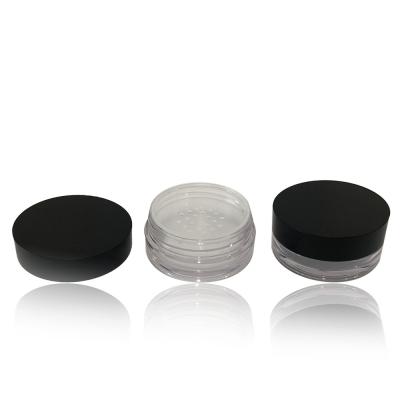 China SGS Jar de polvo suelto redondo Contenedor de polvo vacío con tamizador 10g en venta