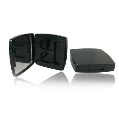 China Moderno Durable Negro vacío compacto caja de polvo sin fugas en venta