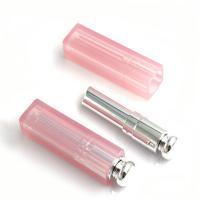 Quality OEM ABS Plastic Lipstick Container Pink Lipstick Tube Packaging for sale