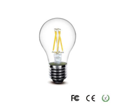 China A60 110V 2700K 6W Dimmable LED Filament Bulb RA85 CE Approved for sale