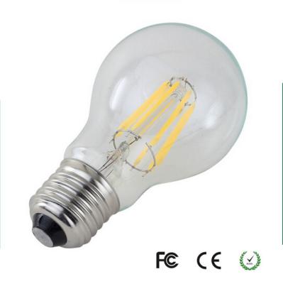 China High Luminous Decorative 8w Filament Bulb E27 360º Beam Angle for sale