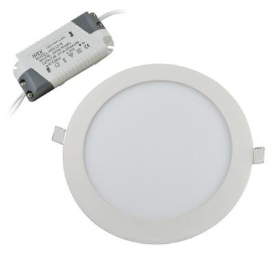 China Warm White Round LED Panel Lights , 12 W Round Led Ceiling Panel Light for sale