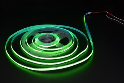 China HOYOL 24 V grünes COB LED-Streifenlicht 320 LEDs/M Niederspannung für Schränke in Einkaufszentren zu verkaufen