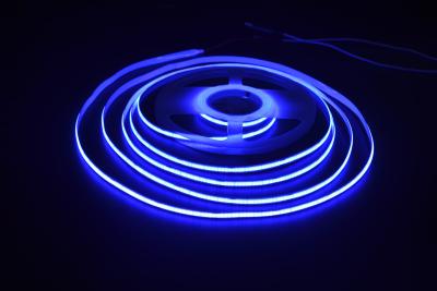 China High Color Rendering COB LED Strip Lights Ice Blue Flexible Strip For Home Decoration for sale