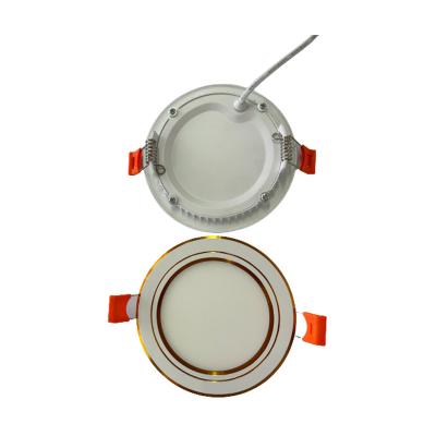 China 60hz Led Slim Downlight With Gold Border SMD2835 For Vietnam for sale