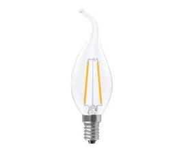 China Sapphire 110 Volt 4000K 2W Hanging Filament Light Bulbs 35*120mm for sale