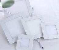 China White Embedded 4W 320LM Square LED Panel Light 100x100x35MM for sale