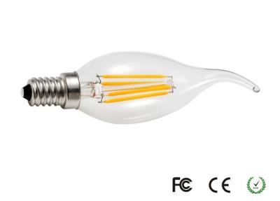 China Advanced 4W 420lm Decorative Filament Light Bulbs LED Candle Lamps for sale