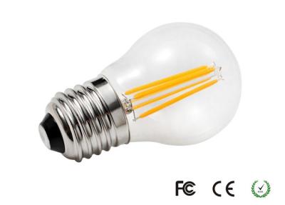 China Blanco caliente del bulbo del filamento del alto rendimiento 3000K E27 C45 4W Dimmable LED en venta