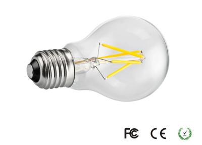 China High Brightness A60 4W Dimmable LED Filament Bulb for Meeting Rooms for sale