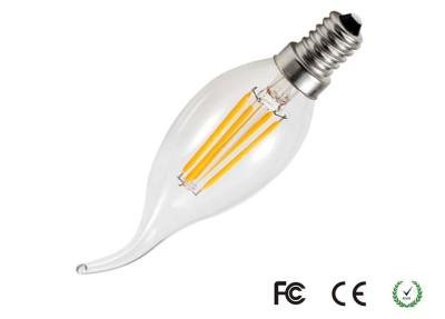 Κίνα Μικρές λάμπες φωτός 35*120mm κεριών βιδών ινών υψηλής αποδοτικότητας E12S 4W προς πώληση