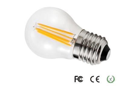 China Epistar SMD 4W AC240V Filament LED Light Bulb Dimmable CE / ROHS for sale