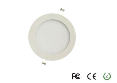 China Indoor IP54 Led Recessed Panel Lights 12 Watt LED Panel With Silvery Shell for sale