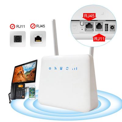 China Wi-Fi 802.11b Fdd LTE 4G Router Sim Card Wireless Router With External Antenna à venda