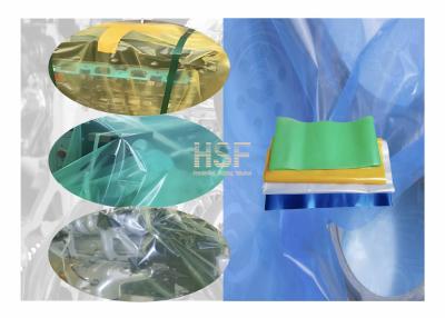 China Película inhibidora de la corrosión volátil de 100 micrones Película VCI de alta densidad azul translúcida en venta