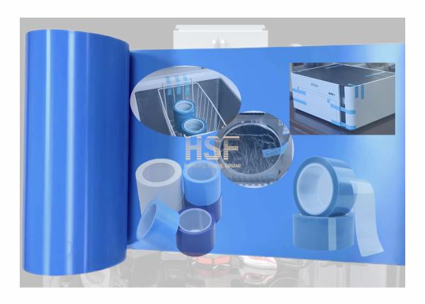 Quality 85 μM Blue MOPP Silicone Coated Release Film For Food Packaging, Lamination, for sale