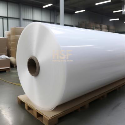 China Opaque White 40 Micron High Density Polyethylene Film HDPE Film for sale
