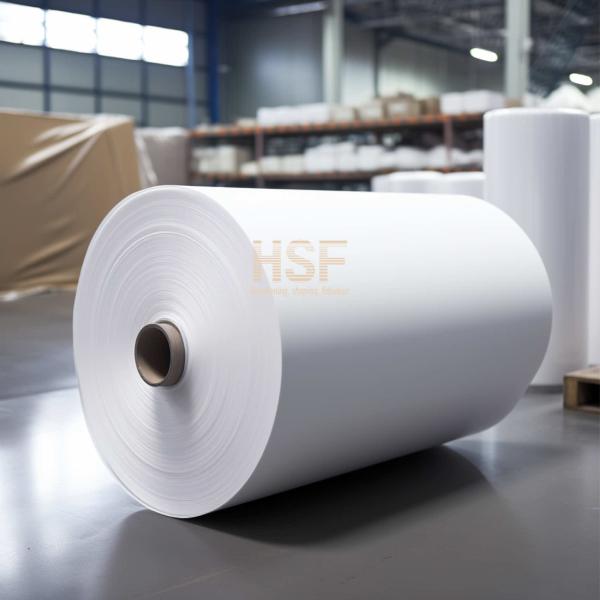 Quality Opaque White 60 micron High Density Polyethylene Film For Packaging for sale