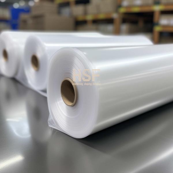 Quality Opaque White 60 micron High Density Polyethylene Film For Packaging for sale