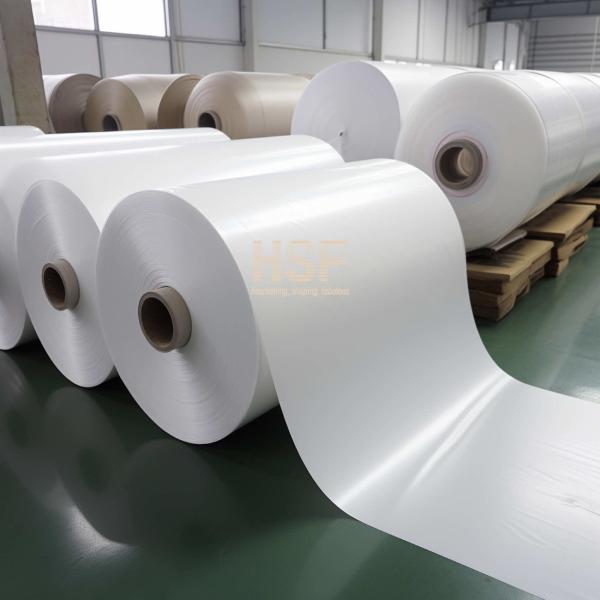 Quality Opaque White 120 micron High Density Polyethylene Film Water And Moisture for sale