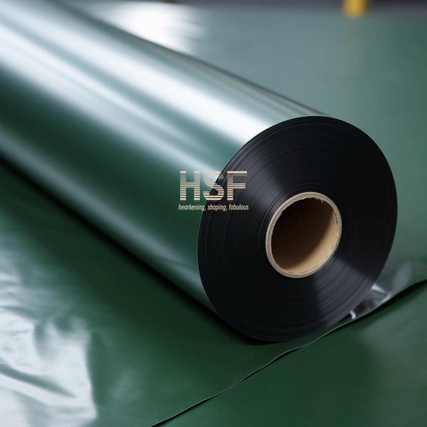 Quality 80 Micron Opaque Dark Green High Density Polyethylene Film For Industrial for sale