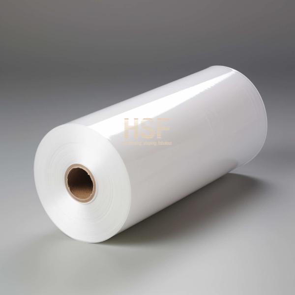 Quality 35 Micron Opaque White Low Density LDPE Plastic Film For Packaging Apparel for sale