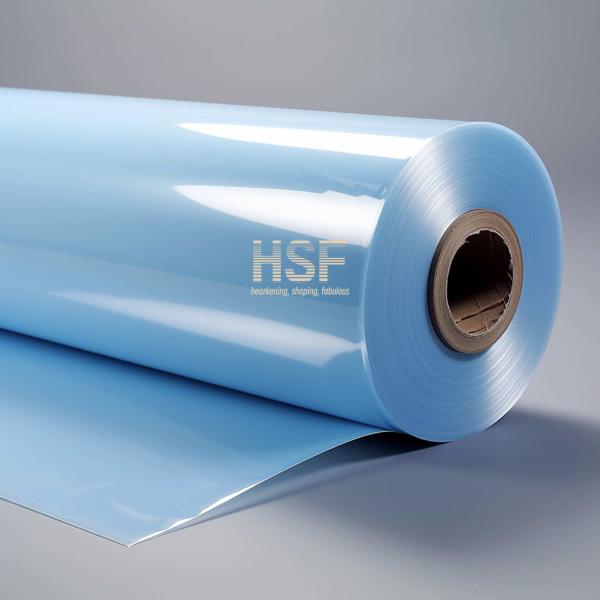 Quality 35 Micron Translucent Blue Low Density Polyethylene Film LDPE Film for sale