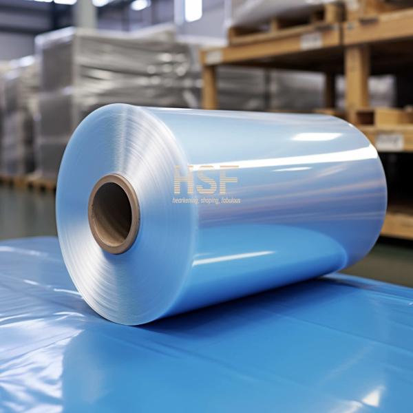 Quality 120uM Opaque Blue Low Density Polyethylene Film Used In Medical Applications for sale